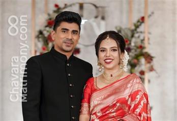 Wedding photos of Dr. Reshma Mathew and Jobin Scaria.